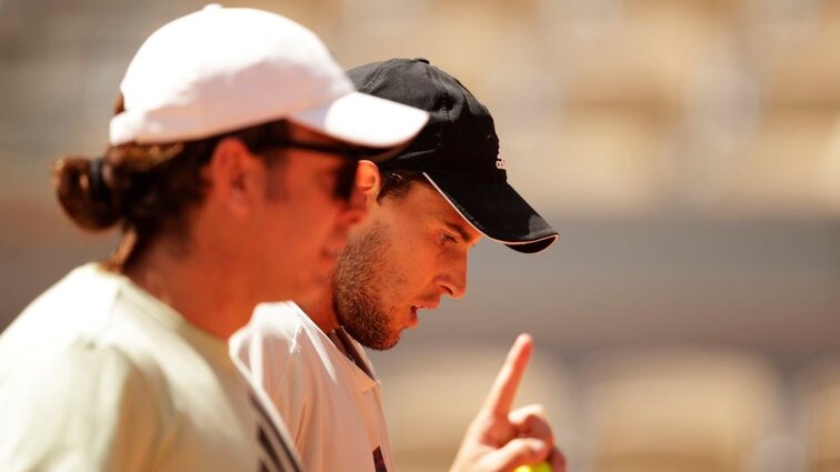 Dominic Thiem schlägt wieder mit rechts zu