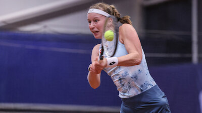 MIt der Niederlage gegen Anna Bondar verpasste Sinja Kraus in Hamburg ihr erstes Viertelfinale auf 250er-Ebene. GEPA Pictures