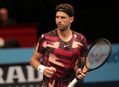 Grigor Dimitrov steht im Wien-Viertelfinale Grigor Dimitrov steht im Wien-Viertelfinale