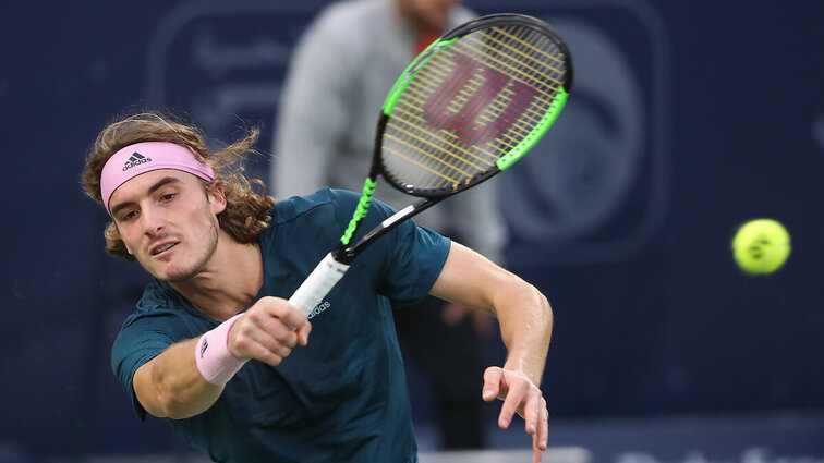 Stefanos Tsitsipas ist in dieser Woche in Dubai nur sportlich aktiv