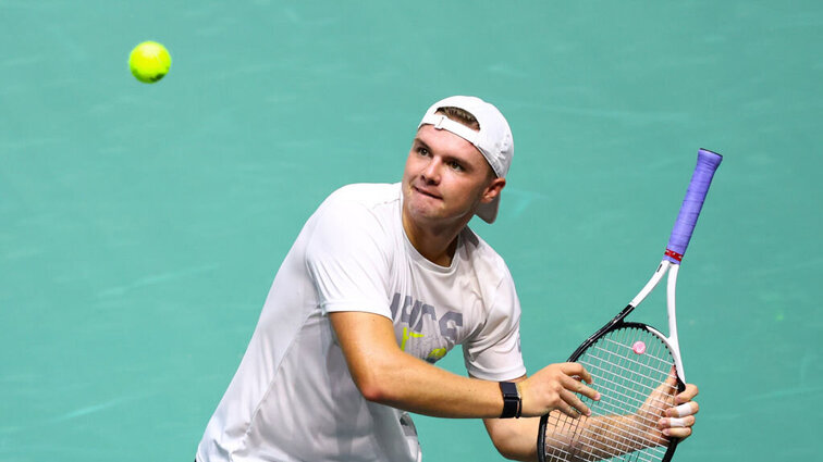 Dominic Stricker wird bei den NextGen Finals an den Start gehen. Dominic Stricker wird bei den NextGen Finals an den Start gehen.