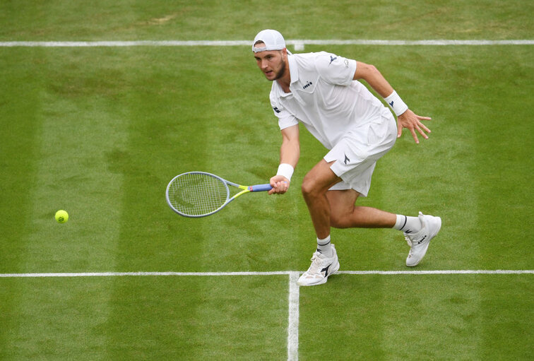 Jan-Lennard Struff steht in Runde zwei Jan-Lennard Struff is in round two
