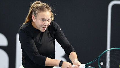 Amanda Anisimova hat gegen Maie Bouzkova keinen Auftrag gehabt Amanda Anisimova hat gegen Maie Bouzkova keinen Auftrag gehabt