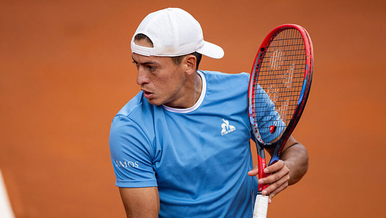 Sebastian Baez hat sich gegen Damir Dzumhur selbst aus dem Rhythmus gebracht