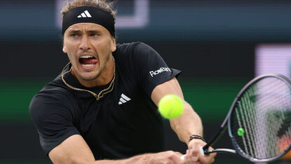 Alexander Zverev hat mit Félix Auger-Aliassime kaum Probleme gehabt Alexander Zverev hat mit Félix Auger-Aliassime kaum Probleme gehabt