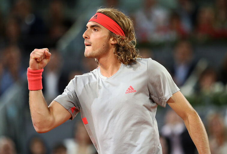 Stefanos Tsitsipas in Madrid