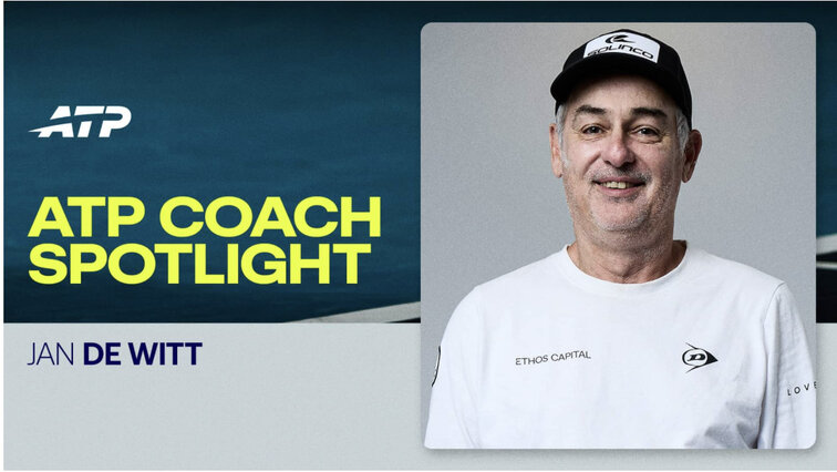 Jan de Witt coacht seit mehr als drei Jahrzehnten auf der ATP-Tour