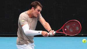 Joao Fonseca beim Training in Melbourne