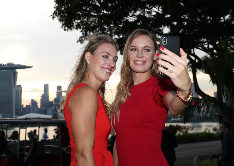 Angelique Kerber und Caroline Wozniacki werden noch einmal aufeinandertreffen. Auf dem Platz.