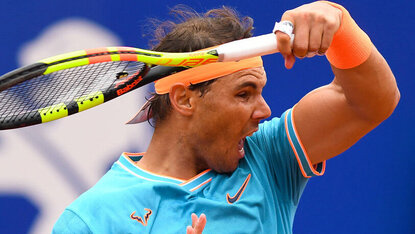 Rafael Nadal Rafael Nadal hatte mit Jan-Lennard Struff durchaus seine Probleme