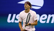 Alexander Zverev am Montagabend in Flushing Meadows