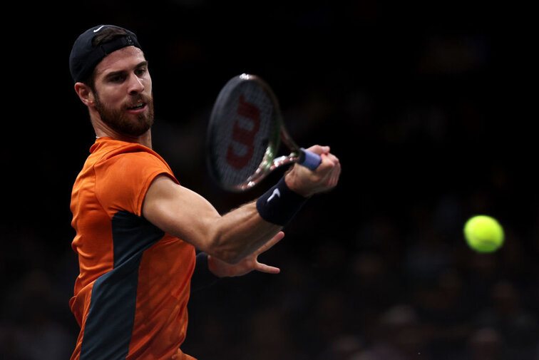 Auch Karen Khachanov schlägt in St. Petersburg auf Auch Karen Khachanov schlägt in St. Petersburg auf
