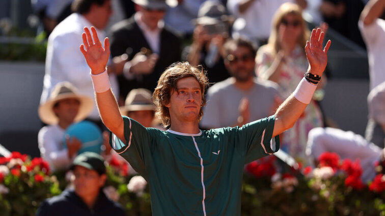 Andrey Rublev kann nach Monte Carlo 2023 seinen zweiten Masterstitel gewinnen.
