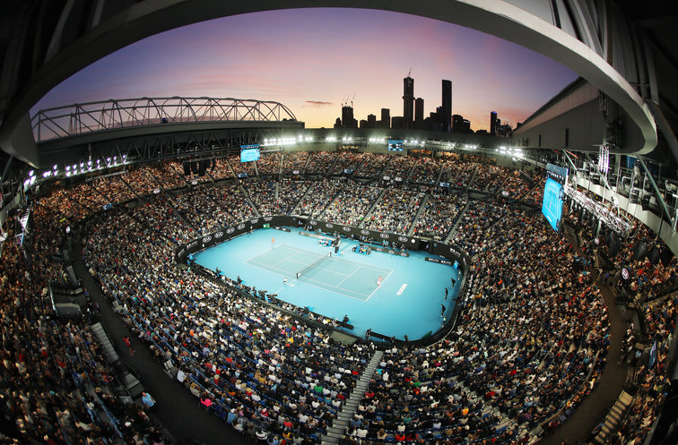 Ein derart volles Stadion wird es bei den Australian Open 2021 wohl nicht zu sehen geben