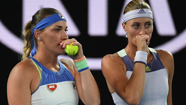 Timea Babos und Kristina Mladenovic haben wieder zugeschlagen Timea Babos and Kristina Mladenovic struck again