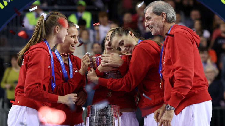 Die Schweiz - verdiente Champions im Billie Jean King Cup 2022 Die Schweiz - verdiente Champions im Billie Jean King Cup 2022