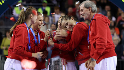 Die Schweiz - verdiente Champions im Billie Jean King Cup 2022 Die Schweiz - verdiente Champions im Billie Jean King Cup 2022