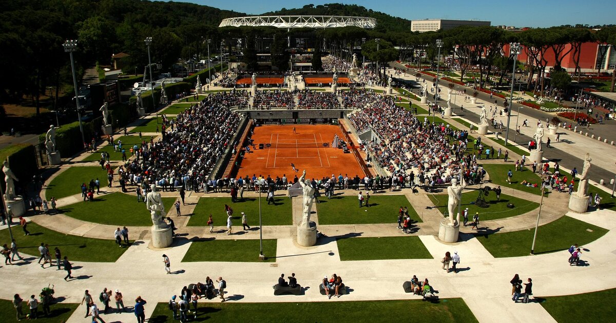 Tennis Fans Rome Rome hopes to be held in September · tennisnet.com