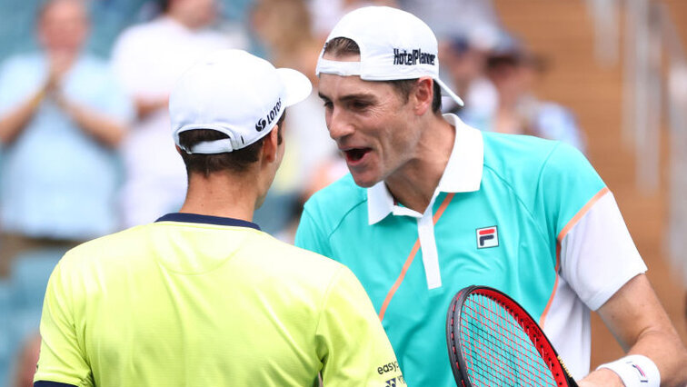 Hubi Hurkacz will rarely be available as a partner to John Isner