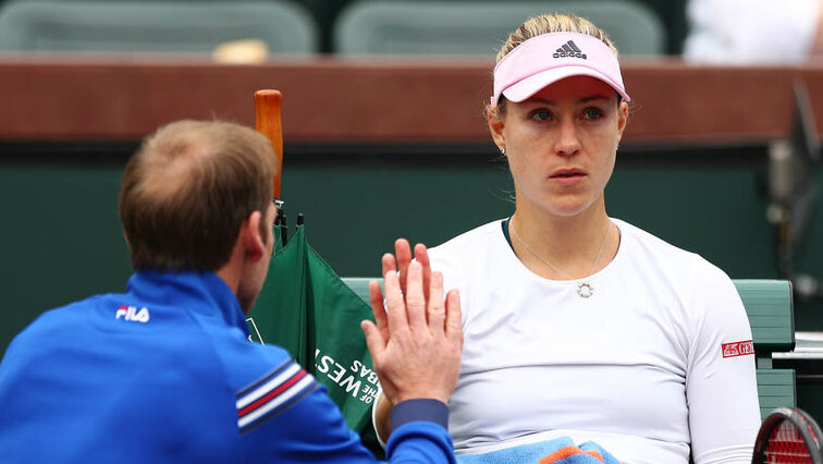 Nicht immer in Blickkontakt - Rainer Schüttler und Angelique Kerber Nicht immer in Blickkontakt - Rainer Schüttler und Angelique Kerber