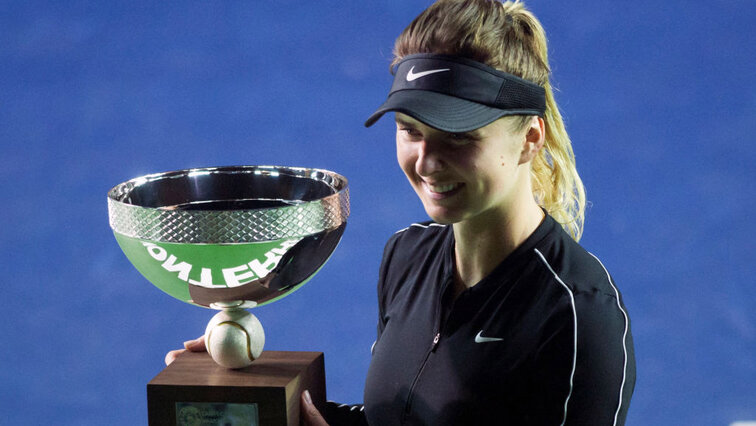 Elina Svitolina struck in Monterrey