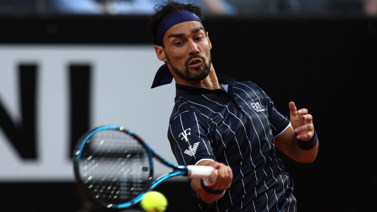 Fabio Fognini is still on course for the title in Rome with Simone Bolelli