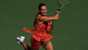Aryna Sabalenka steht in New York City unter den letzten acht