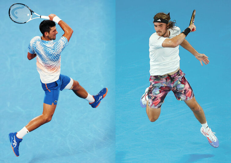 Novak Djokovic und Stefanos Tsitsipas treffen zum 13. Mal aufeinander