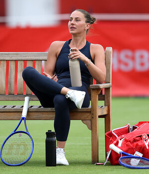 Marta Kostyuk war bereits im Londoner Queen's Club als die Ukrainerin kurzfristig absagte.