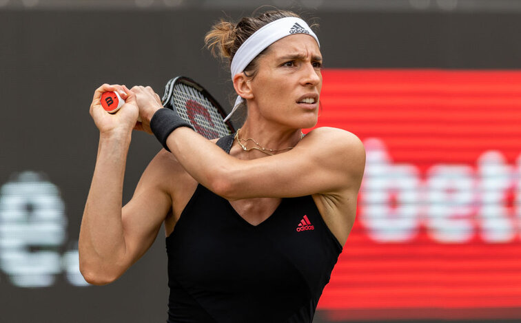 Andrea Petkovic schlug Jule Niemeier in drei Sätzen