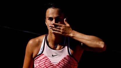 Aryna Sabalenka geht in Paris unbeirrt ihren Weg weiter Aryna Sabalenka geht in Paris unbeirrt ihren Weg weiter
