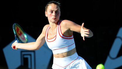 Marta Kostyuk wartet noch auf den ersten Saisonsieg Marta Kostyuk wartet noch auf den ersten Saisonsieg