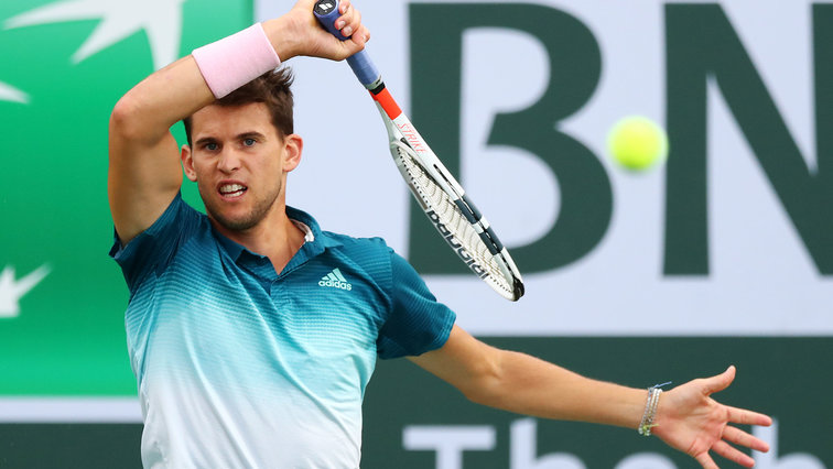 Dominic Thiem is in the semi-finals in Indian Wells
