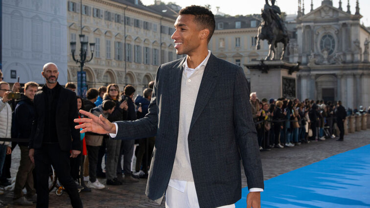 Félix Auger-Aliassime in Turin