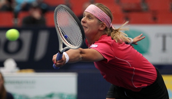 Sandra Klemenschits kämpft um den Finaleinzug im Doppel ·