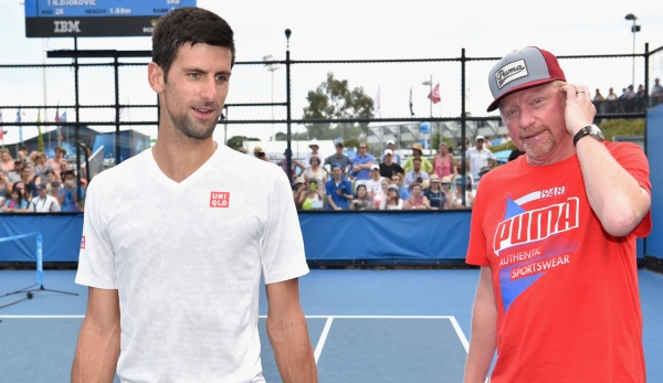 Novak Djokovic - Boris Becker - ATP-Tour 2015