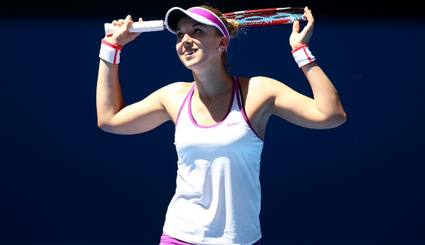 during day one of the 2016 Hopman Cup at Perth Arena on January 3, 2016 in Perth, Australia.
