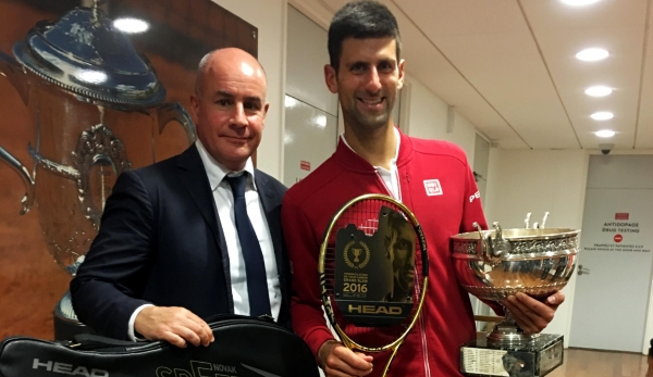 Johan Eliasch - Novak Djokovic