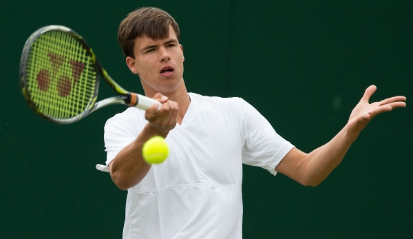 Daniel Altmaier (GER) Junior Boys
Tennis - Wimbledon 2016 - Grand Slam ITF / ATP / WTA - AELTC - London - - Great Britain - 3 July 2016.