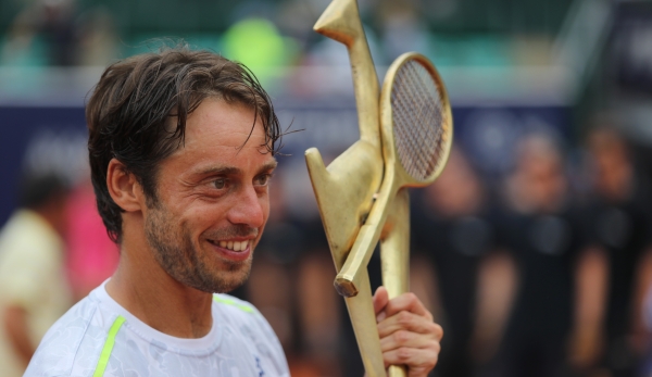 Mit 34 Jahren holte sich Paolo Lorenzi in Kitzbühel seinen ersten Turniersieg auf der ATP-Tour. Bis heute ein Rekord.
