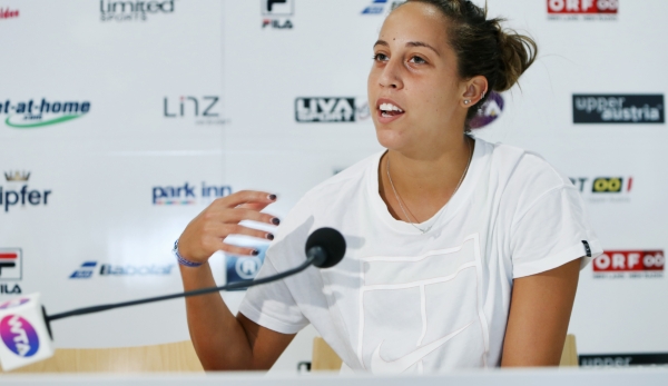 LINZ,AUSTRIA,11.OCT.16 - TENNIS - WTA Tour, Generali Ladies Linz. Image shows Madison Keys (USA). Photo: GEPA pictures/ Matthias Hauer