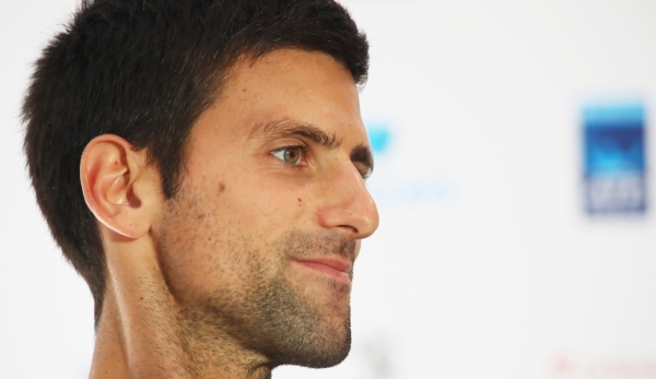 LONDON, ENGLAND - NOVEMBER 11: Novak Djokovic of Serbia speaks with the media during a press conference prior to the Barclays ATP World Tour Finals at O2 Arena at O2 Arena on November 11, 2016 in London, England. (Photo by Clive Brunskill/Getty Ima...