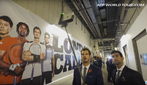 Andy Murray, Novak Djokovic – „Mannequin Challenge“