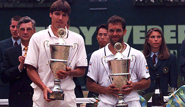 Karsten Braasch (r.) gewann im Laufe seiner Karriere sechs ATP-Doppel-Titel