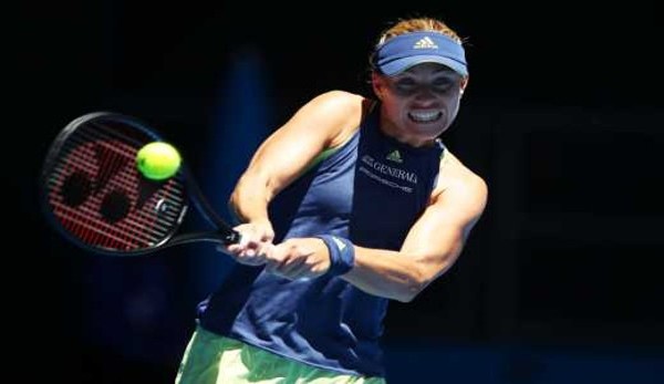 Angelique Kerber eilte in die zweite Runde von Melbourne