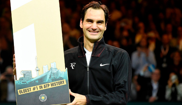 Neue und älteste Nummer eins der Welt - Roger Federer