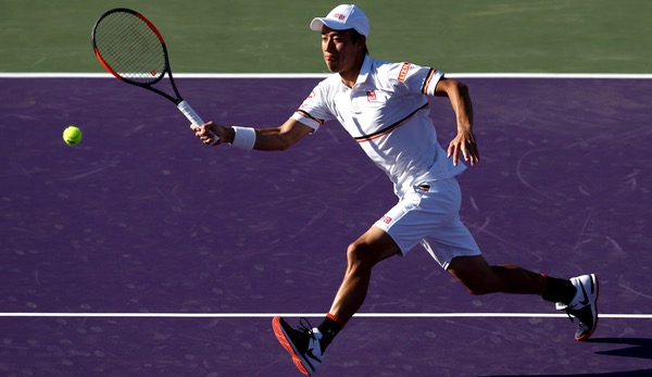 Kei Nishikori befindet sich auf dem Weg zurück in die Weltspitze.