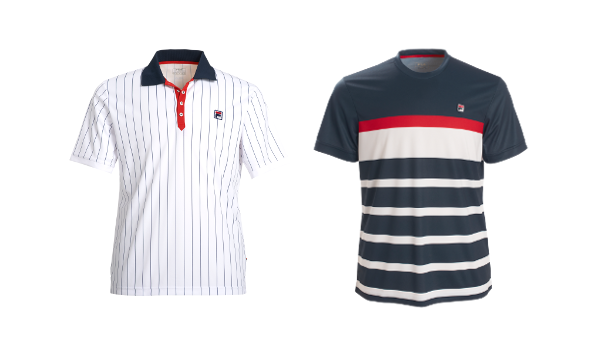 Die FILA Frühjahr-/Sommer-Tennis-Kollektion 2018 jetzt unter www.fila.de shoppen