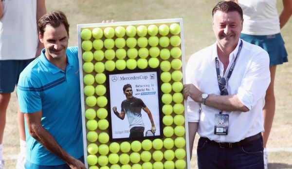 Roger Federer, Turnierdirektor Edwin Weindorfer
