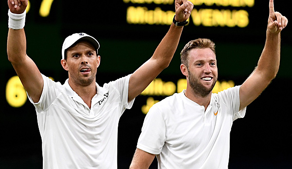 An der Seite von Mike Bryan gab es für Jack Sock das einzige Erfolgserlebnis 2018